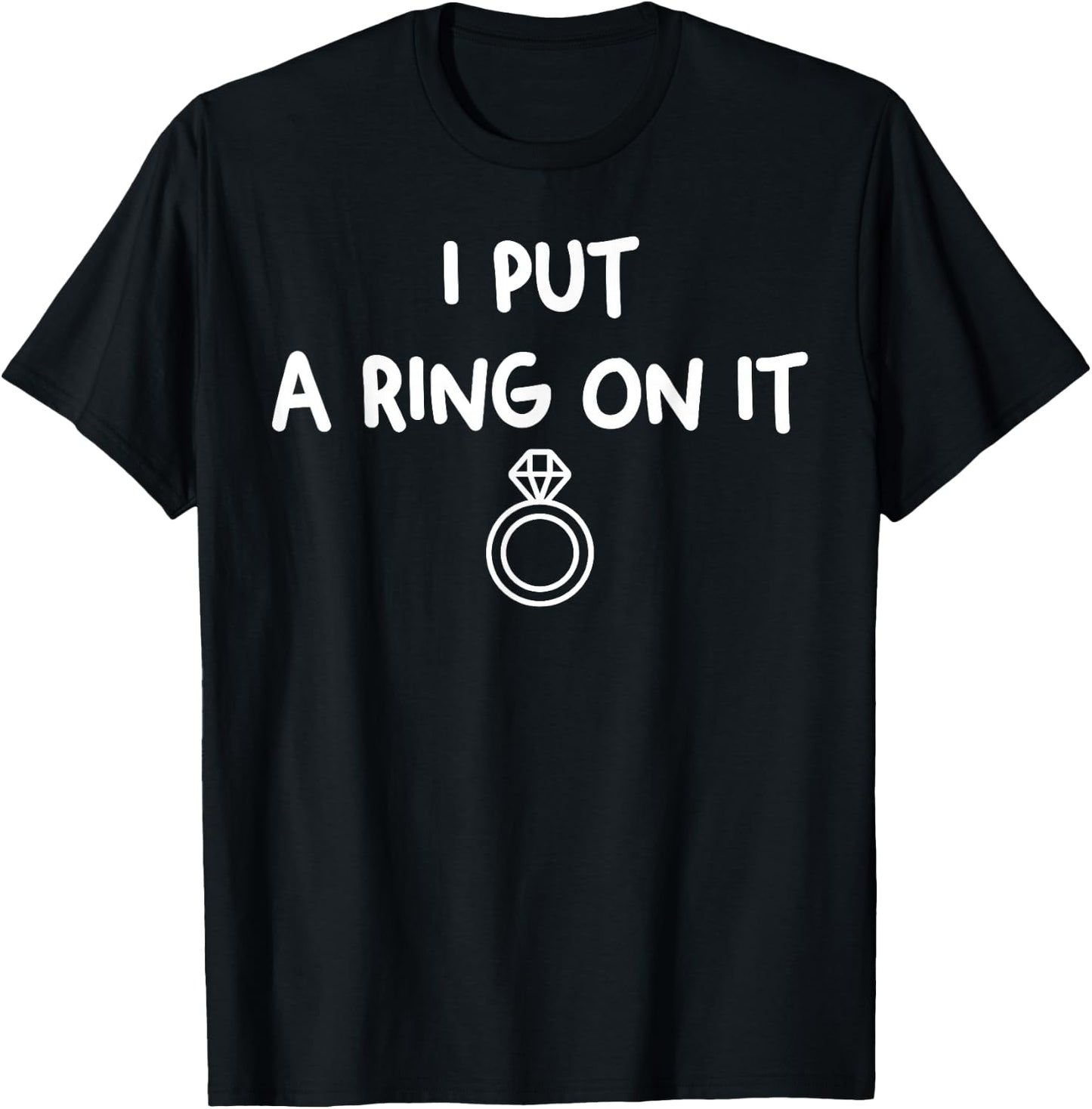 Engagement Proposal Boyfriend To Fiance Future Husband Mr. T-Shirt - T-Shirt | Black