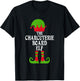 Charcuterie Board Elf Christmas T-Shirt - T-Shirt | Black