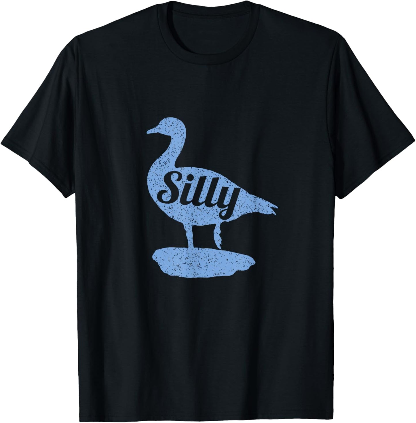 Silly Goose Funny Silly Goose T-Shirt - T-Shirt | Black
