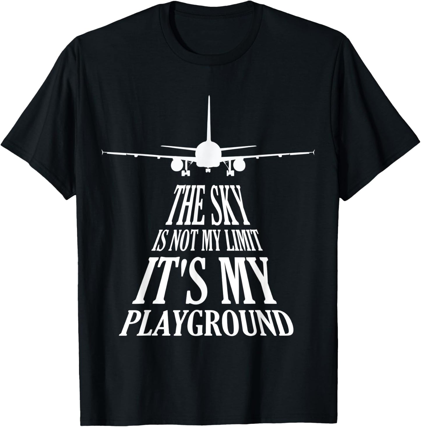 Aviation Apparel , Airplane For Pilots Aviation Lover T-Shirt - T-Shirt | Black