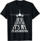 Aviation Apparel , Airplane For Pilots Aviation Lover T-Shirt - T-Shirt | Black