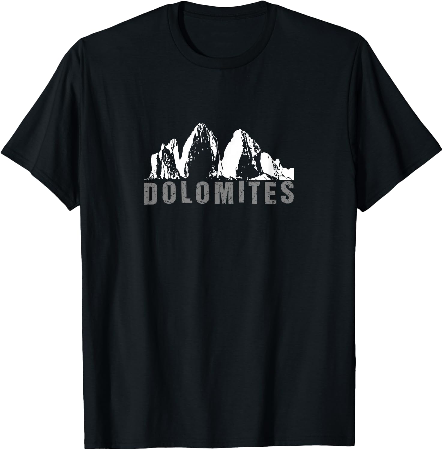 Dolomites - Mountains and Hiking T-Shirt - T-Shirt | Black