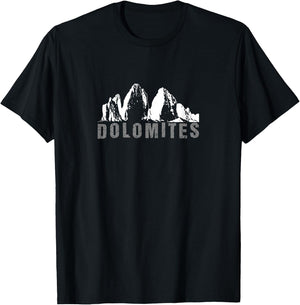 Dolomites - Mountains and Hiking T-Shirt - T-Shirt | Black