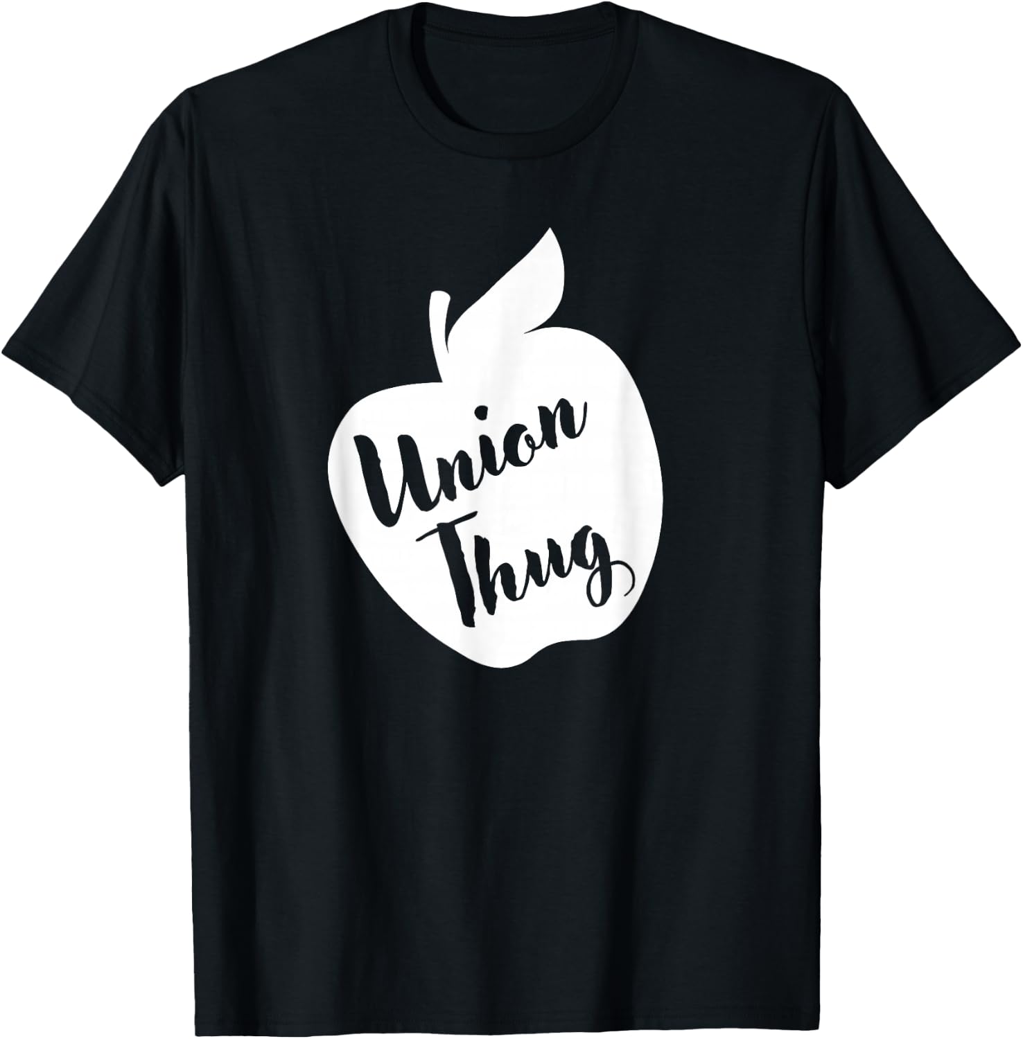 Funny Red For Ed Union Thug Retro SpEd Teacher Appreciation T-Shirt - T-Shirt | Black