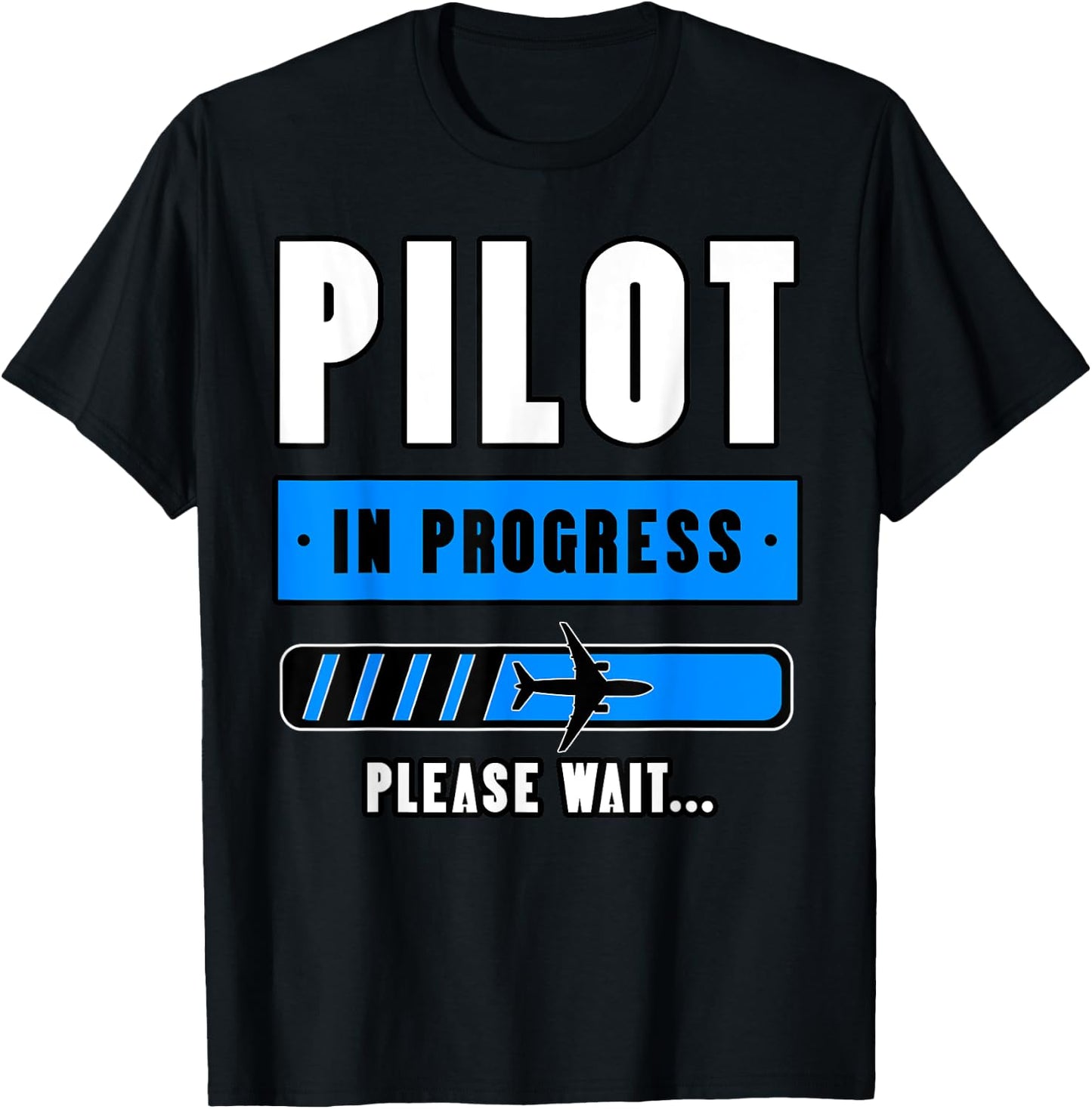 Pilot Airplane Aviation Aircraft Students Aviator Aviatrices T-Shirt - T-Shirt | Black