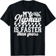 Motocross Aunt Proud Motocross Rider Auntie T-Shirt - T-Shirt | Black