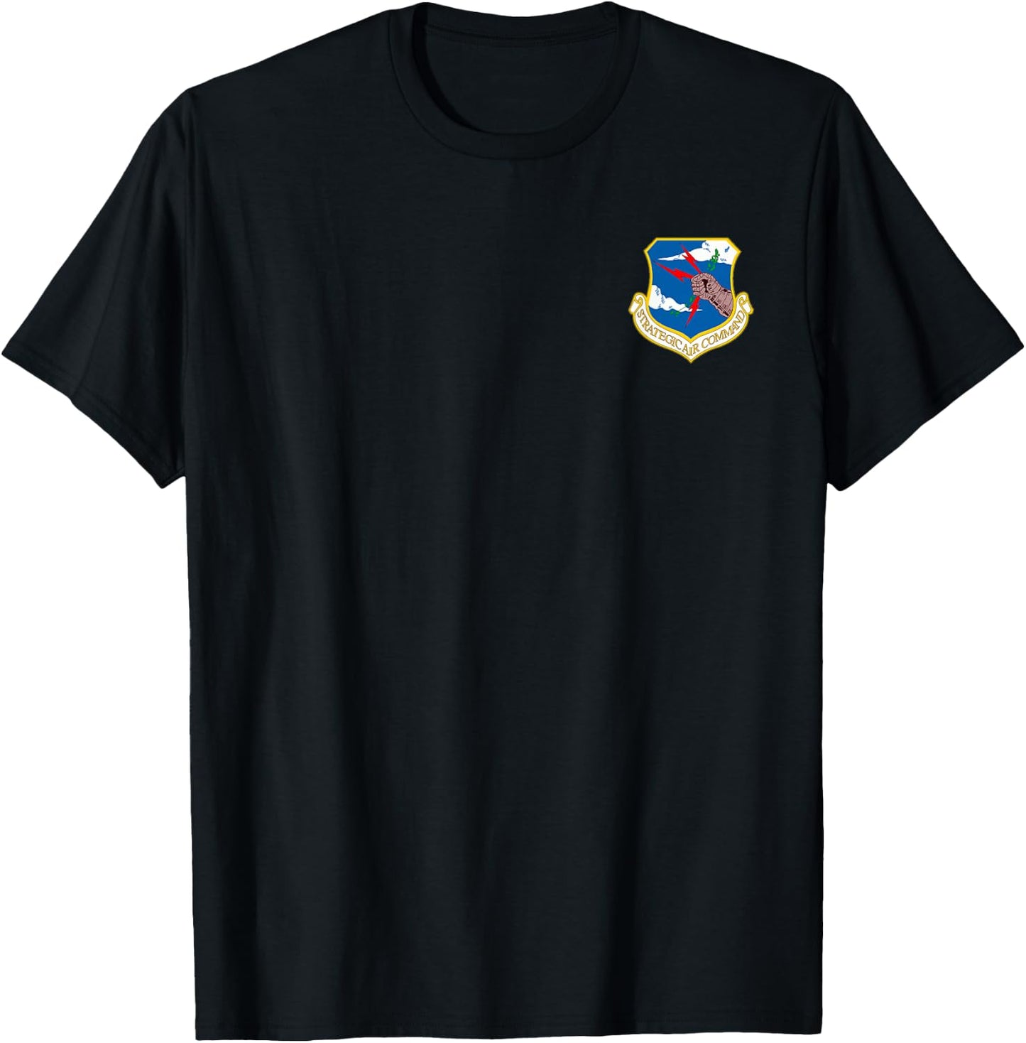 Proud Strategic Air Command Veteran Vintage Veterans Day Men T-Shirt - T-Shirt | Black