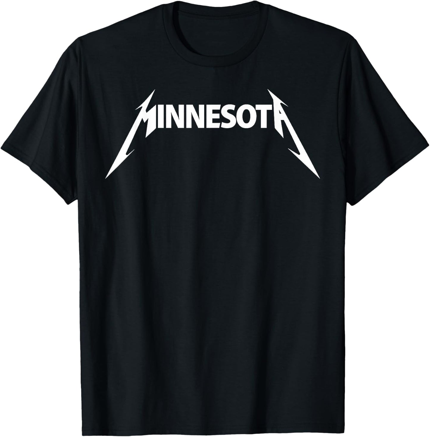 Minnesota rock novelty Minnesota shirt T-Shirt - T-Shirt | Black