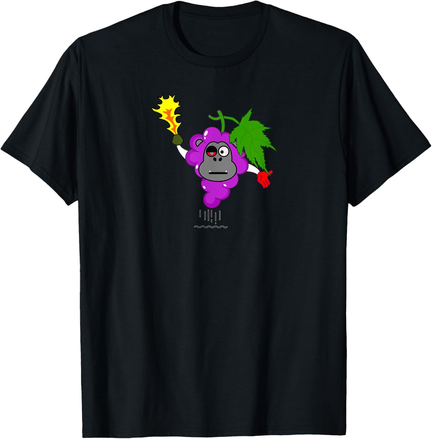 The Grape Ape T-Shirt - T-Shirt | Black