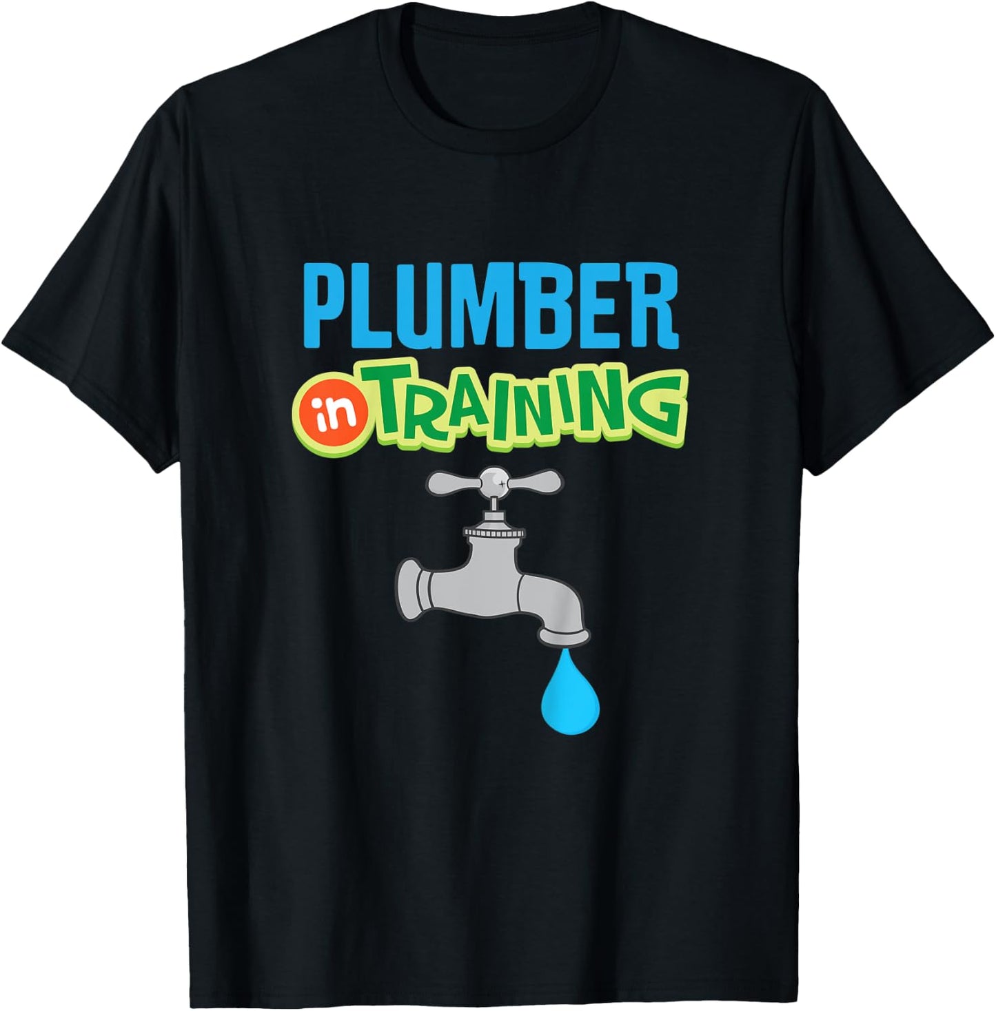 Kids Future Plumber in Training T-Shirt - T-Shirt | Black