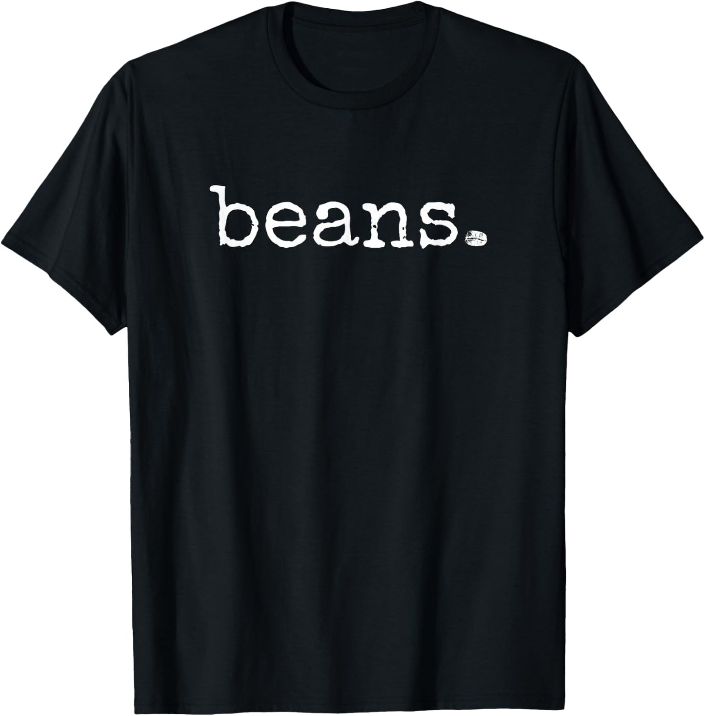 Beans - Funny Barista Coffee Bean, Espresso Bean, Bean Lover T-Shirt - T-Shirt | Black