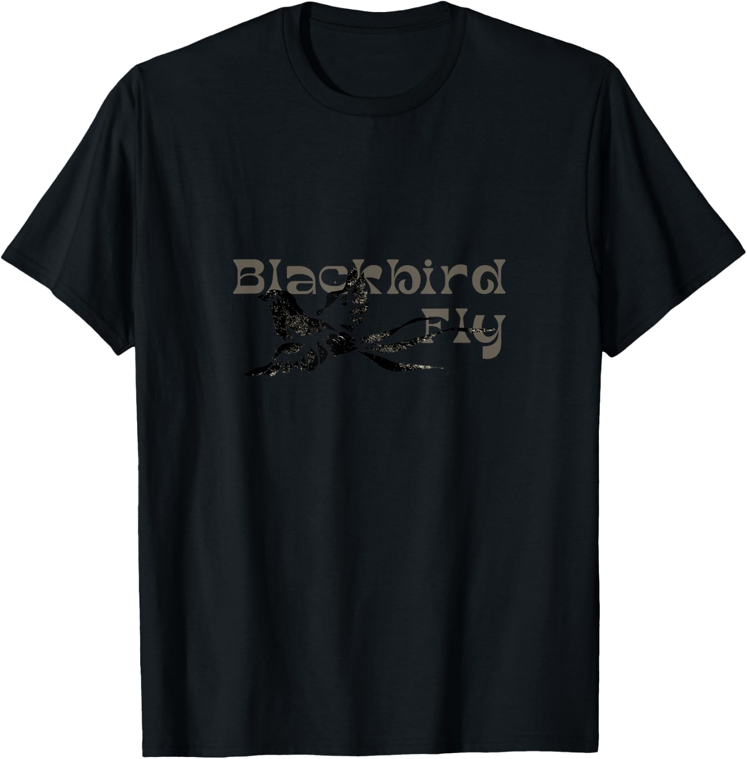 Blackbird Fly T-Shirt - T-Shirt | Black