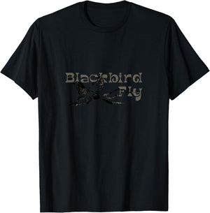 Blackbird Fly T-Shirt - T-Shirt | Black
