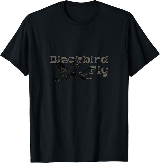Blackbird Fly T-Shirt - T-Shirt | Black