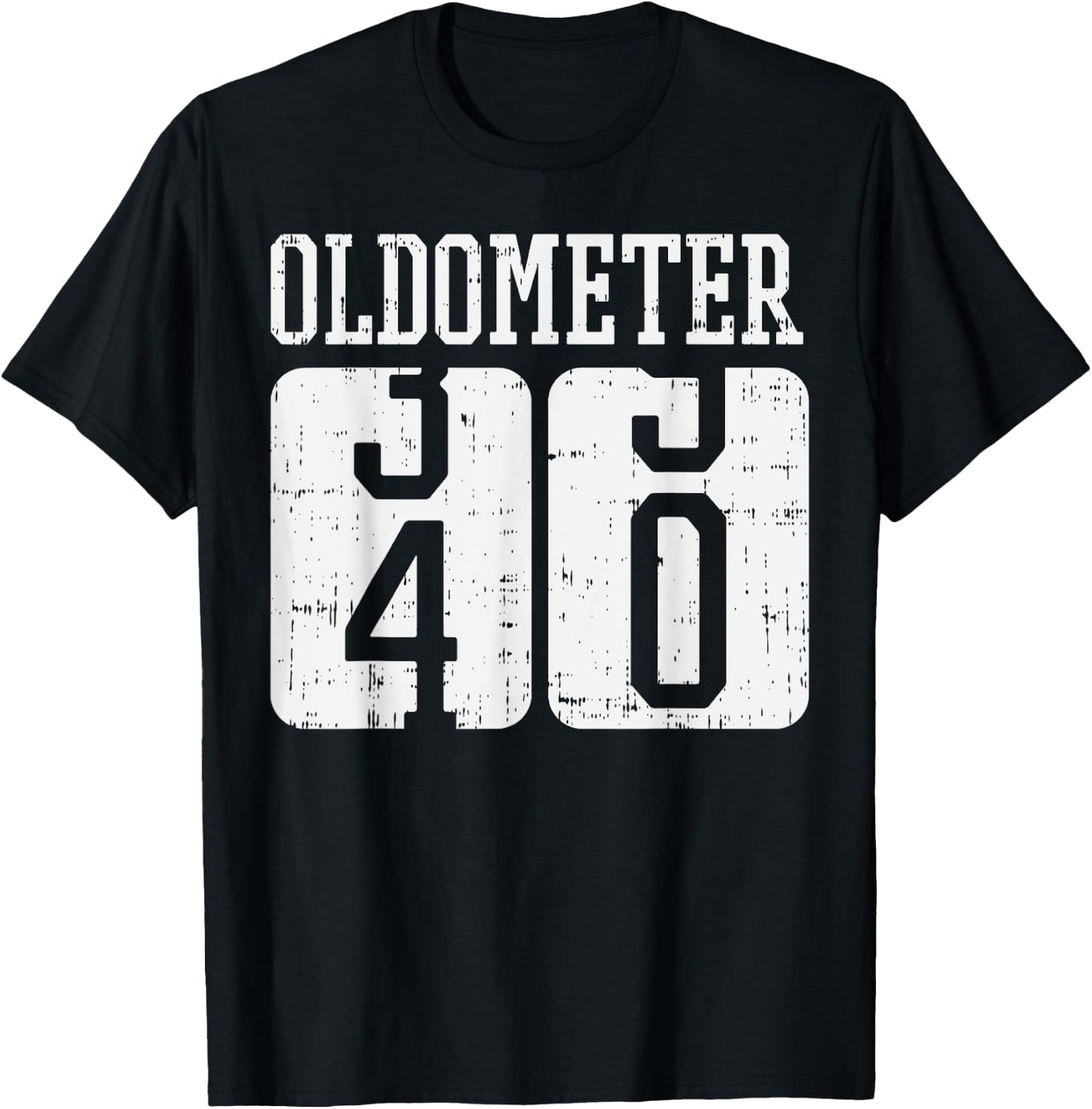 Oldometer 39 40 Funny Happy 40th Birthday Gift Men Women T-Shirt - T-Shirt | Black