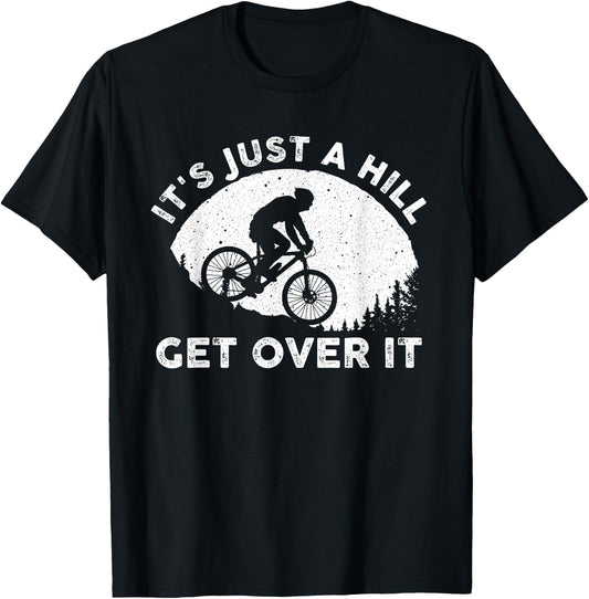 Funny Mountain Biking Design Women Trail Ride Lover T-Shirt - T-Shirt | Black