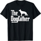 The DogFather, German Shepherd Dog Dad, Best Dog Daddy Ever T-Shirt - T-Shirt | Black