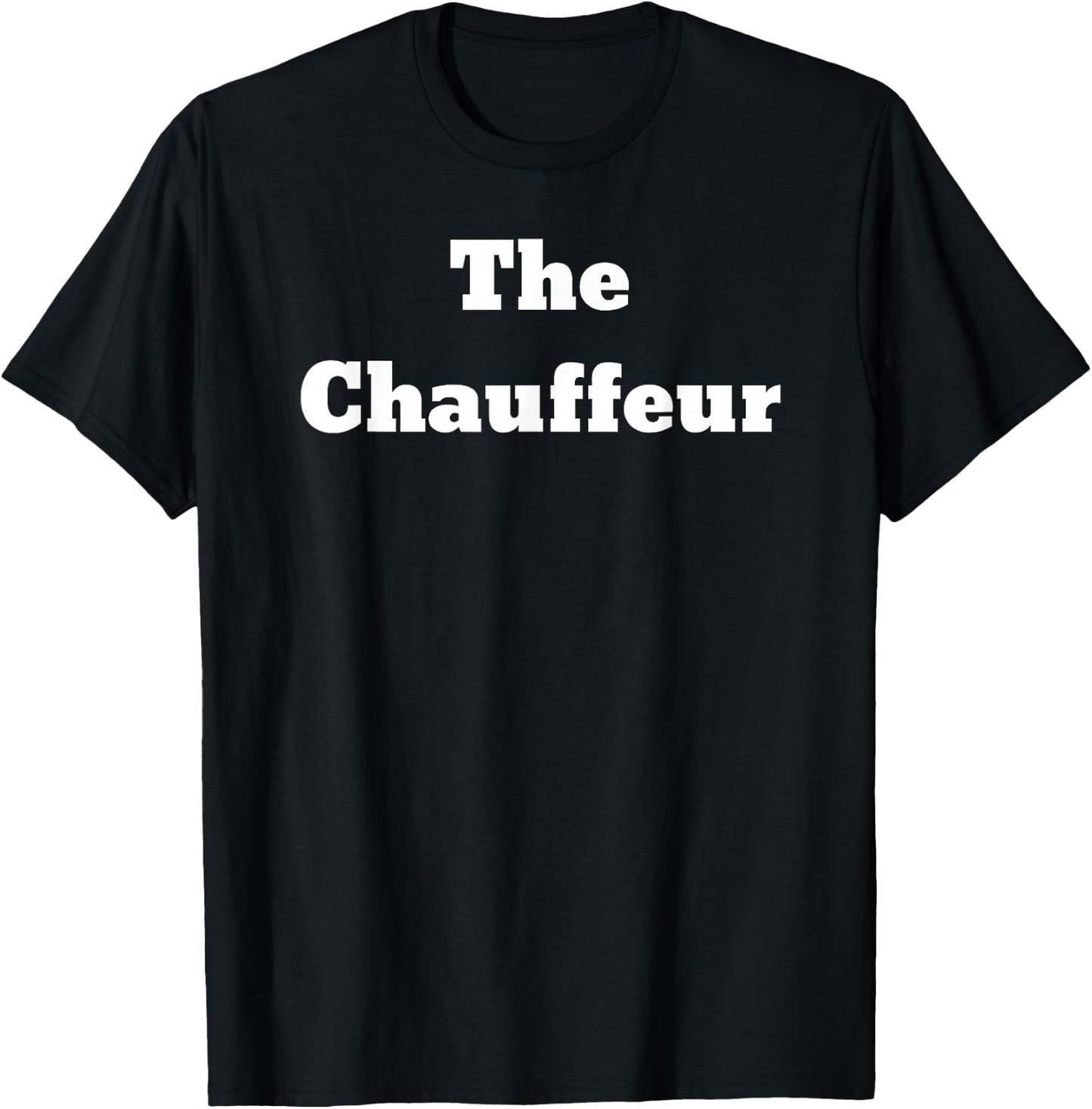 The Chauffeur T-Shirt - T-Shirt | Black
