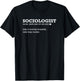 Sociologist Shirt, Gift for Sociologist T-Shirt - T-Shirt | Black