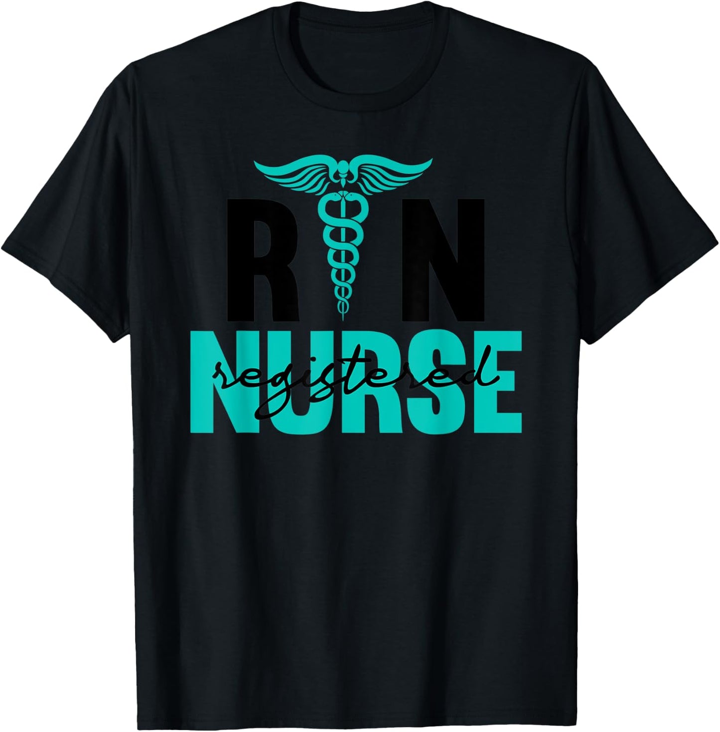 RN Nurse Registered Nurse Life Nursing School Women T-Shirt - T-Shirt | Black