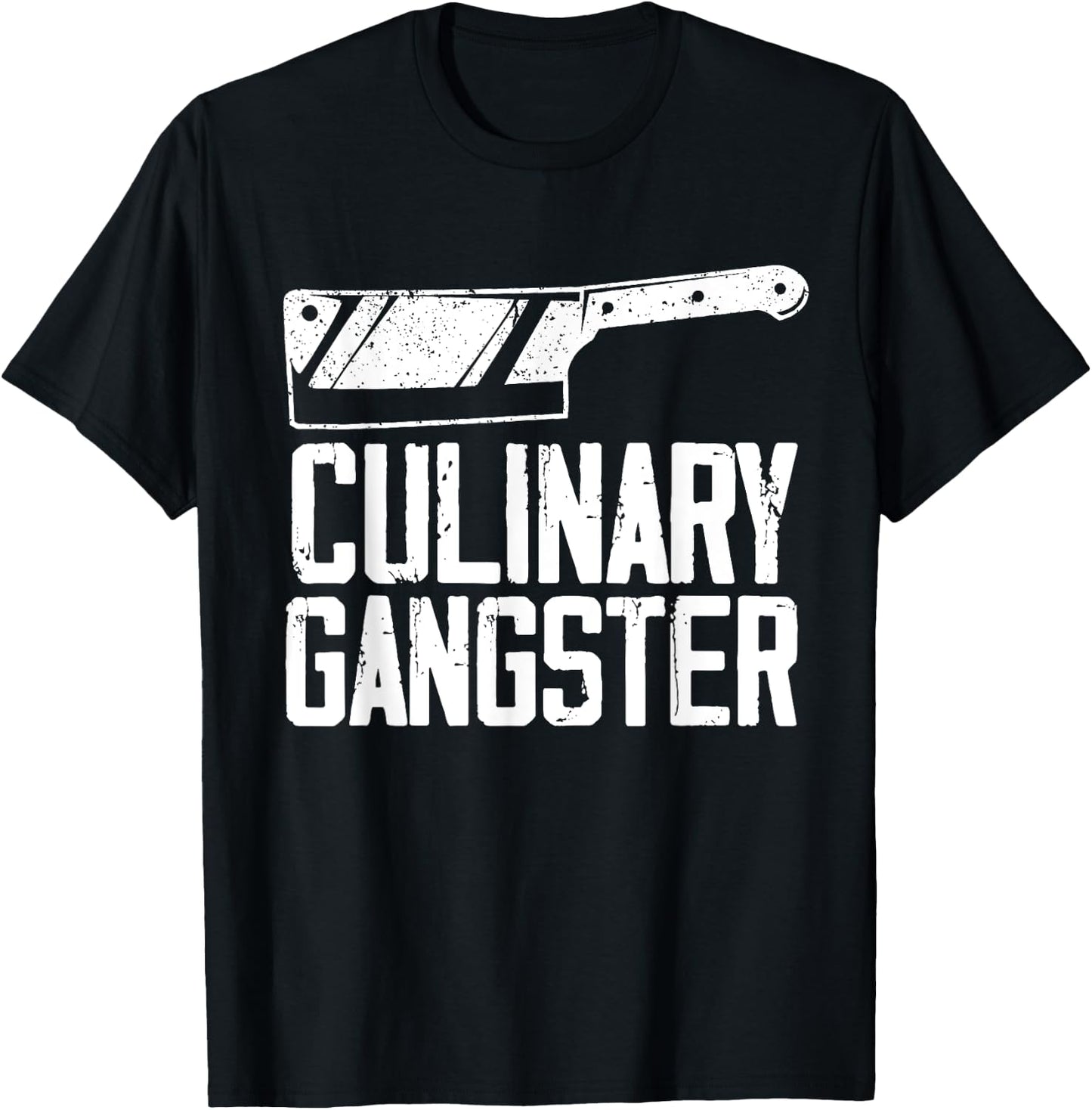 Funny Chef Art Men Women Restaurant Kitchen Food Cooking T-Shirt - T-Shirt | Black