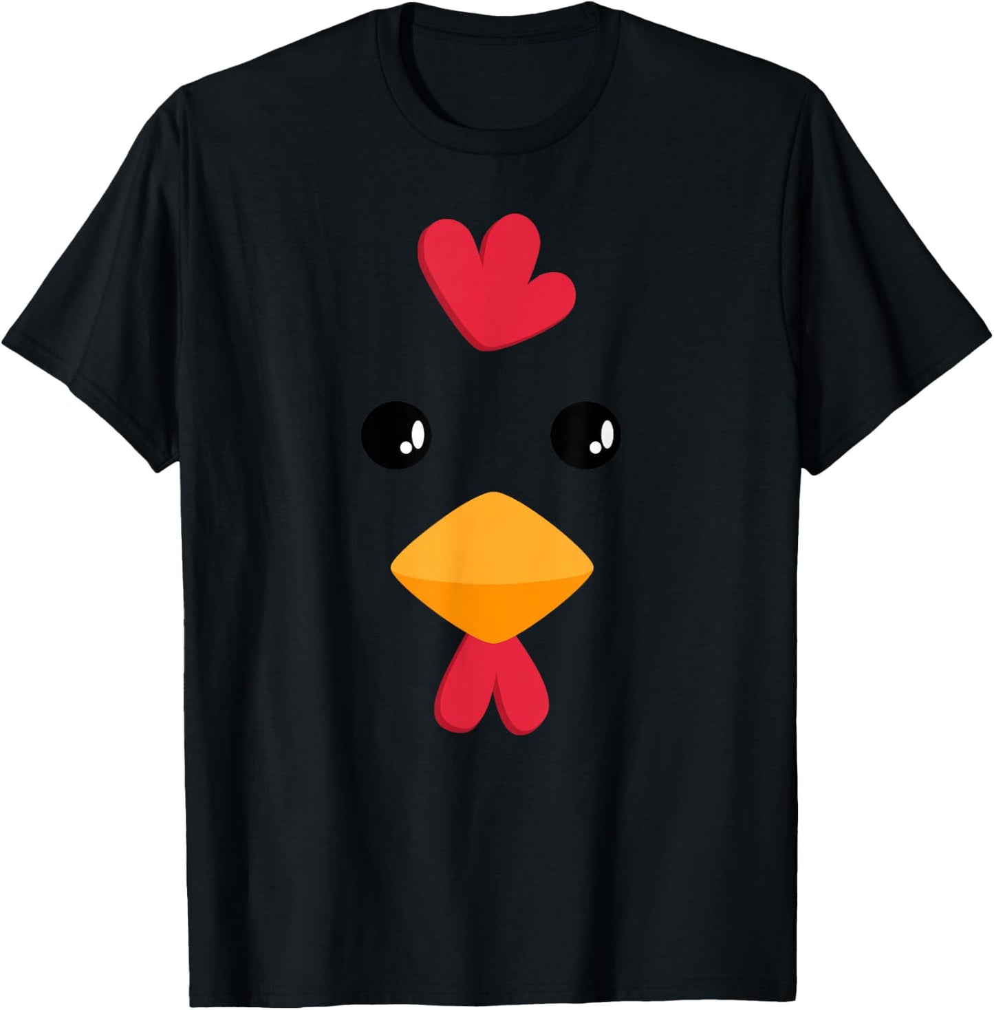 Chicken Halloween Costume Funny Kids Adults T-Shirt - T-Shirt | Black