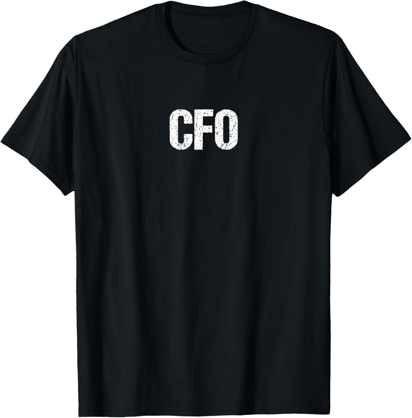 CFO Simple Title T-Shirt - T-Shirt | Black