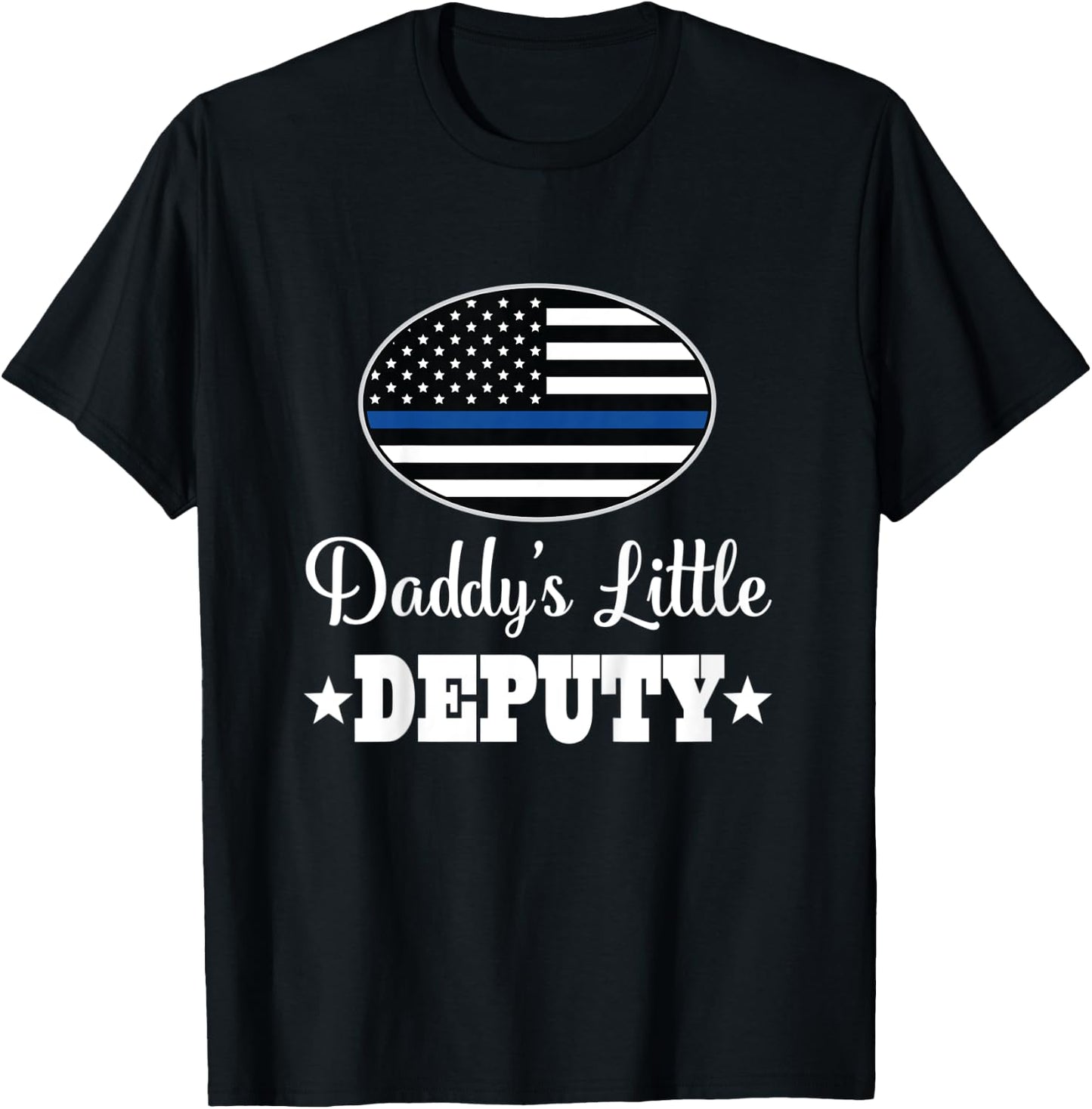 Kids Sheriff Deputy Son T-Shirt - T-Shirt | Black