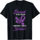 Blessed To Be Called A Survivor Pancreatic Cancer T-Shirt - T-Shirt | Black