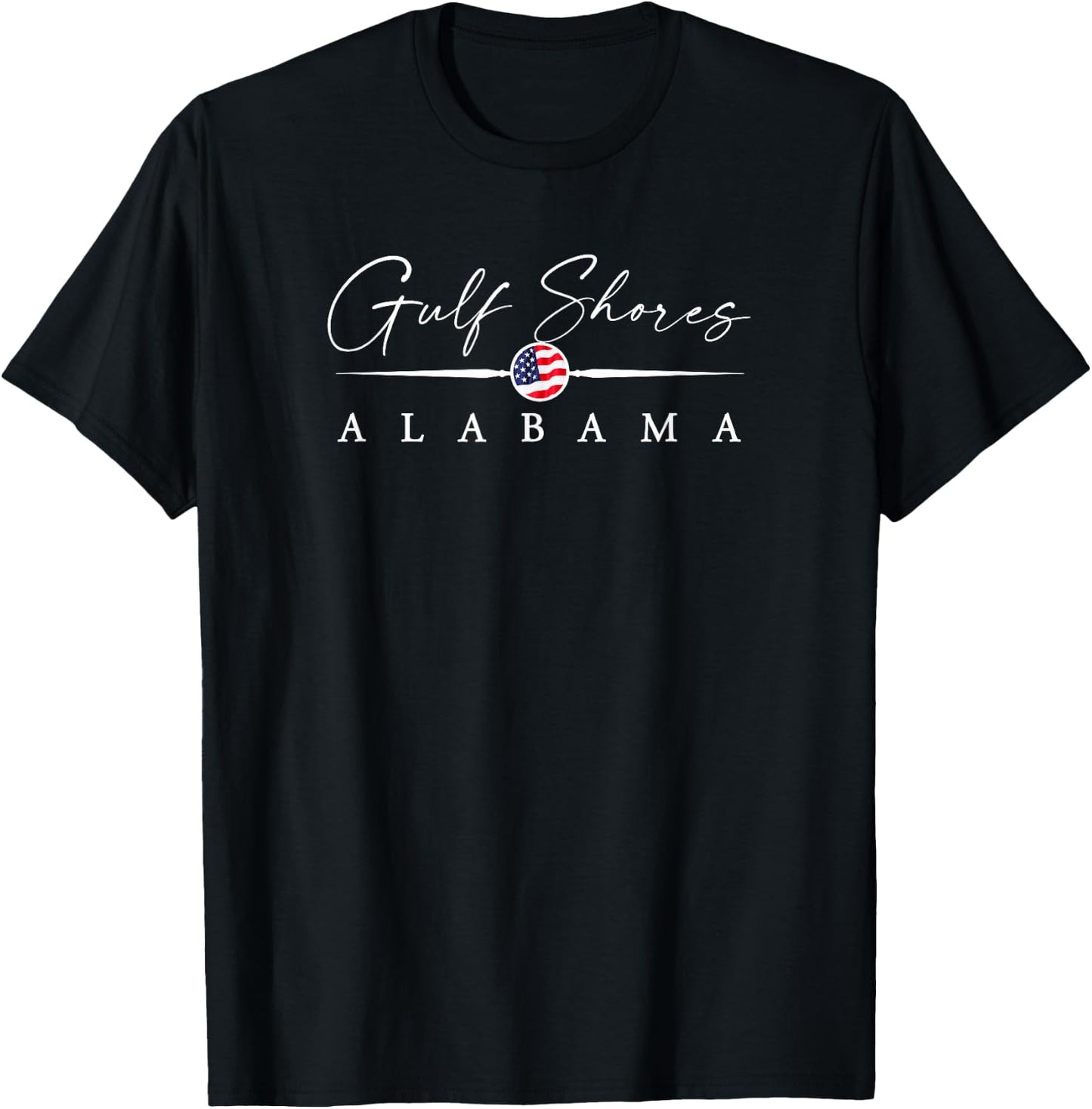 Gulf Shores, Alabama T-Shirt - T-Shirt | Black