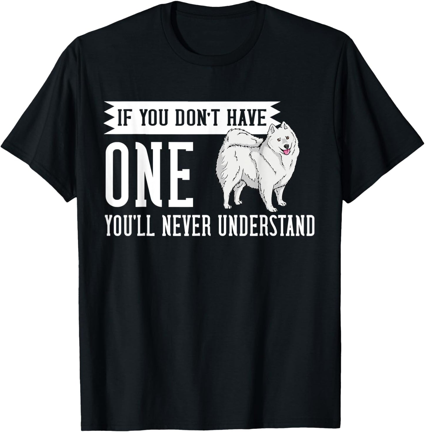 American Eskimo Dog Puppies Owner Lover Men Women Kids T-Shirt - T-Shirt | Black