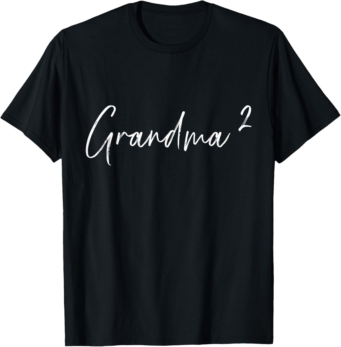 Two Times Grandma Tall 2 Twins T-Shirt - T-Shirt | Black