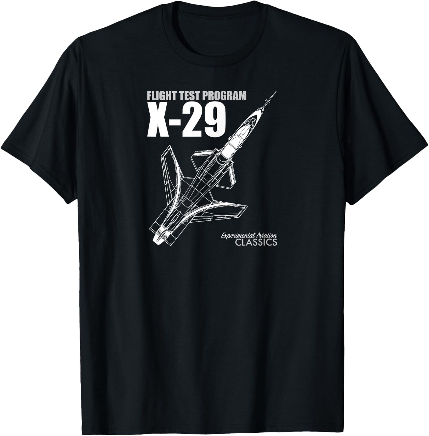 X-29 T-Shirt - T-Shirt | Black