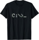 C Prompt DOS Program Line Command Programming Nerdy Fun T-Shirt - T-Shirt | Black
