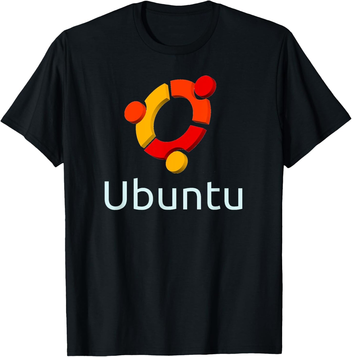 Ubuntu Os Linux Tux Penguin -Shirt T-Shirt - T-Shirt | Black