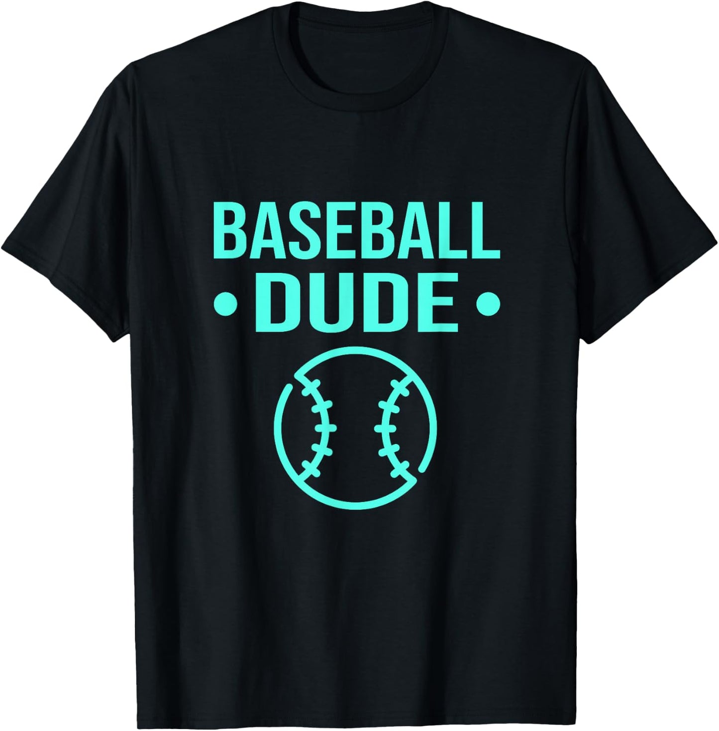 Perfect Baseball Dude Shirt Perfect Dude Merchandise Dude T-Shirt - T-Shirt | Black