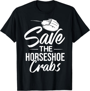 Horseshoe Crab Xiphosura Blood Eggs Fossil T-Shirt - T-Shirt | Black