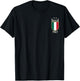 Sicilia Italy Italia Souvenir Italian Sicily T-Shirt - T-Shirt | Black
