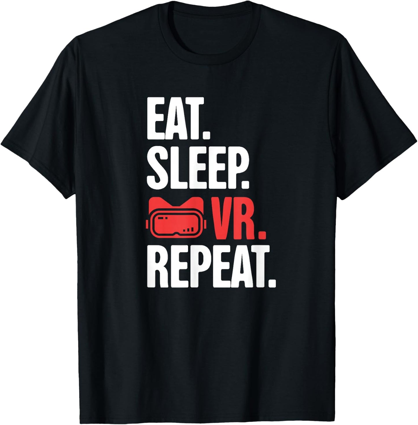 Funny VR Developer & Gamer / Virtual Reality T-Shirt - T-Shirt | Black