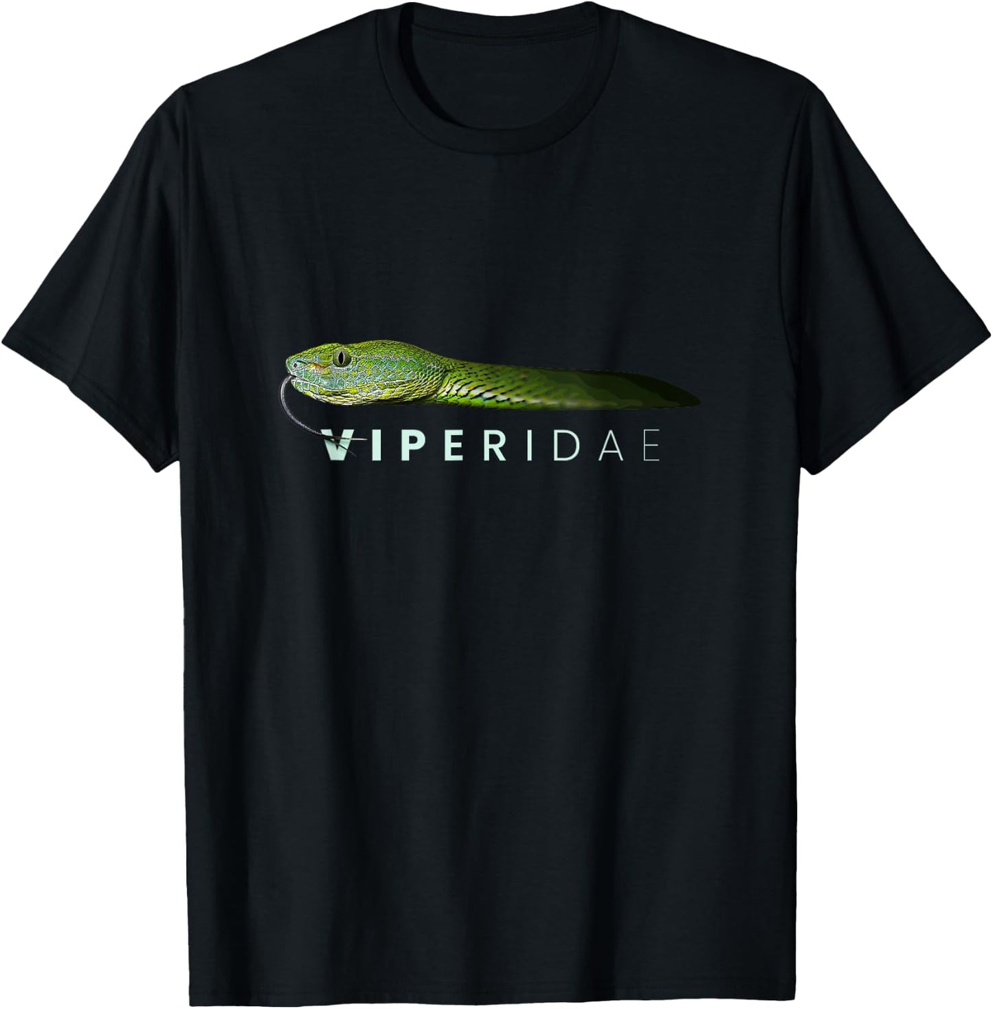 Viper Snake Reptile Animal Pet Lover | Davidsfeed T-Shirt - T-Shirt | Black