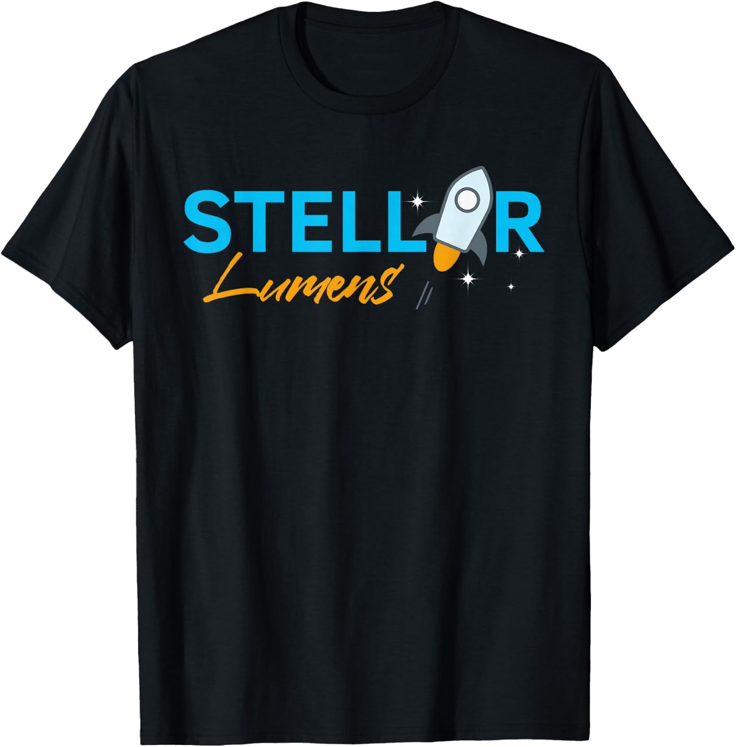 Stellar Lumens (XLM) Hodler Investor Trader T-Shirt - T-Shirt | Black
