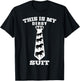 This Is My Derby Day Suit Funny Horse Racing Horse Lover T-Shirt - T-Shirt | Black
