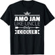 Amo Jan Cooler Funny Lebanese Uncle Father's Day T-Shirt - T-Shirt | Black