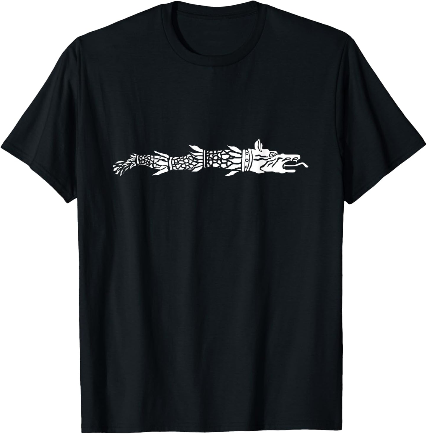 Romanian Flag - Dacian Wolf T-Shirt - T-Shirt | Black