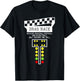 Drag Racing | Car Shirt | Racing - Adults, Black, Small, Short Sleeve, , Sports, Christmas T-Shirt - T-Shirt | Black