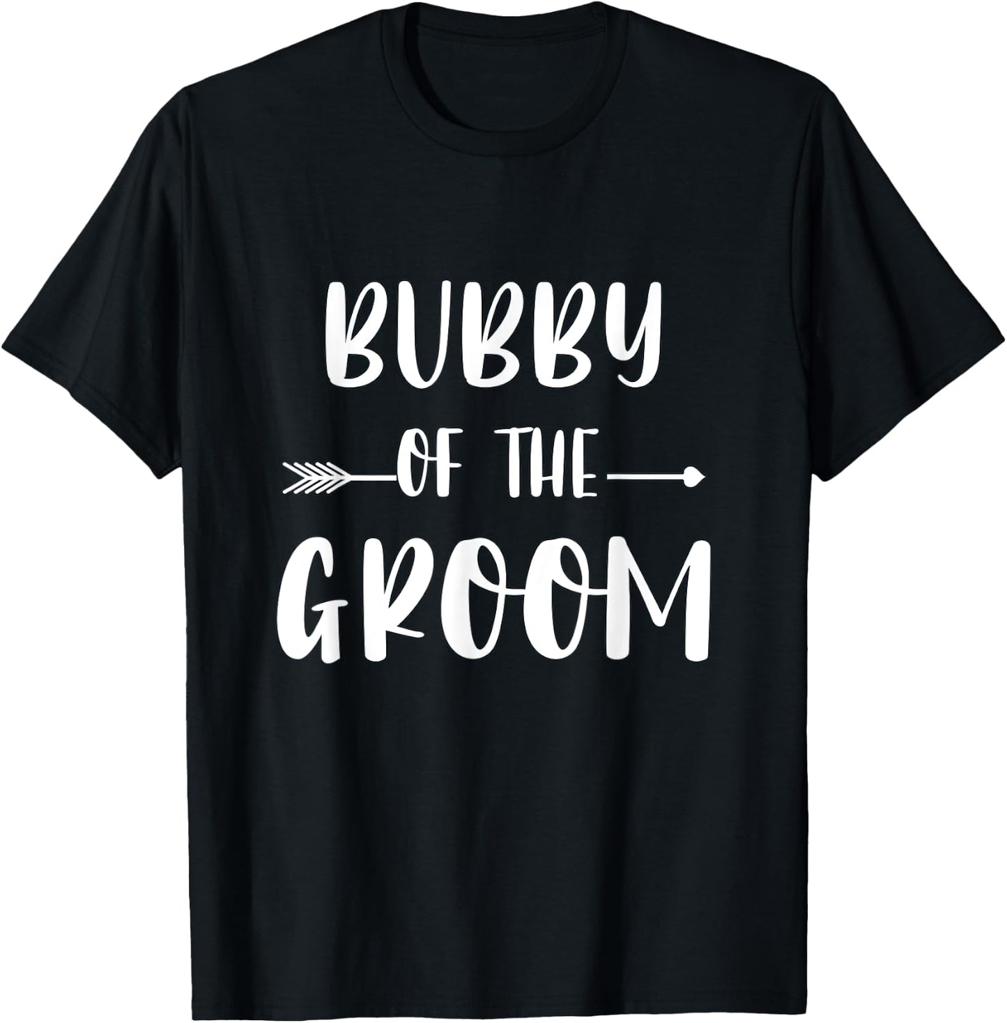 Bubby Of The Groom Wedding Party Matching Bridal Party T-Shirt - T-Shirt | Black
