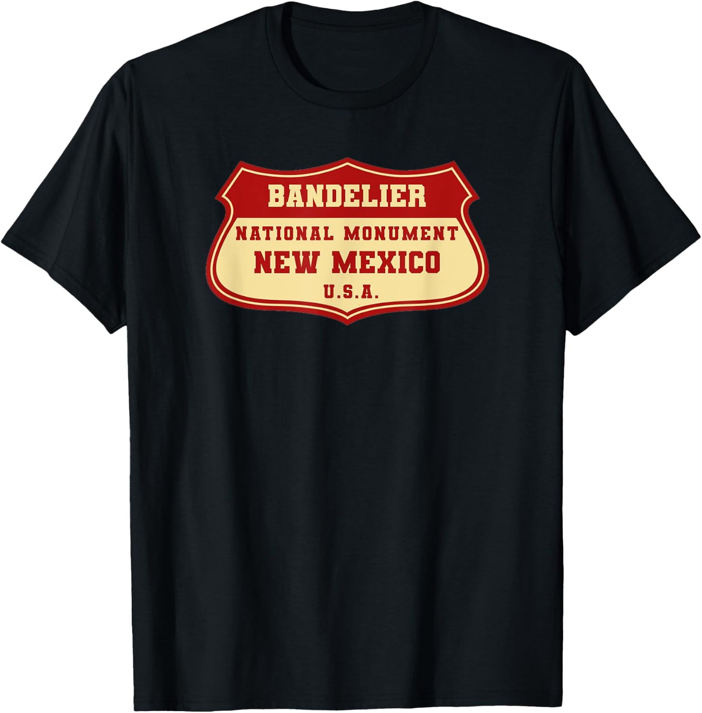 New Mexico Bandelier National Monument T-Shirt - T-Shirt | Black