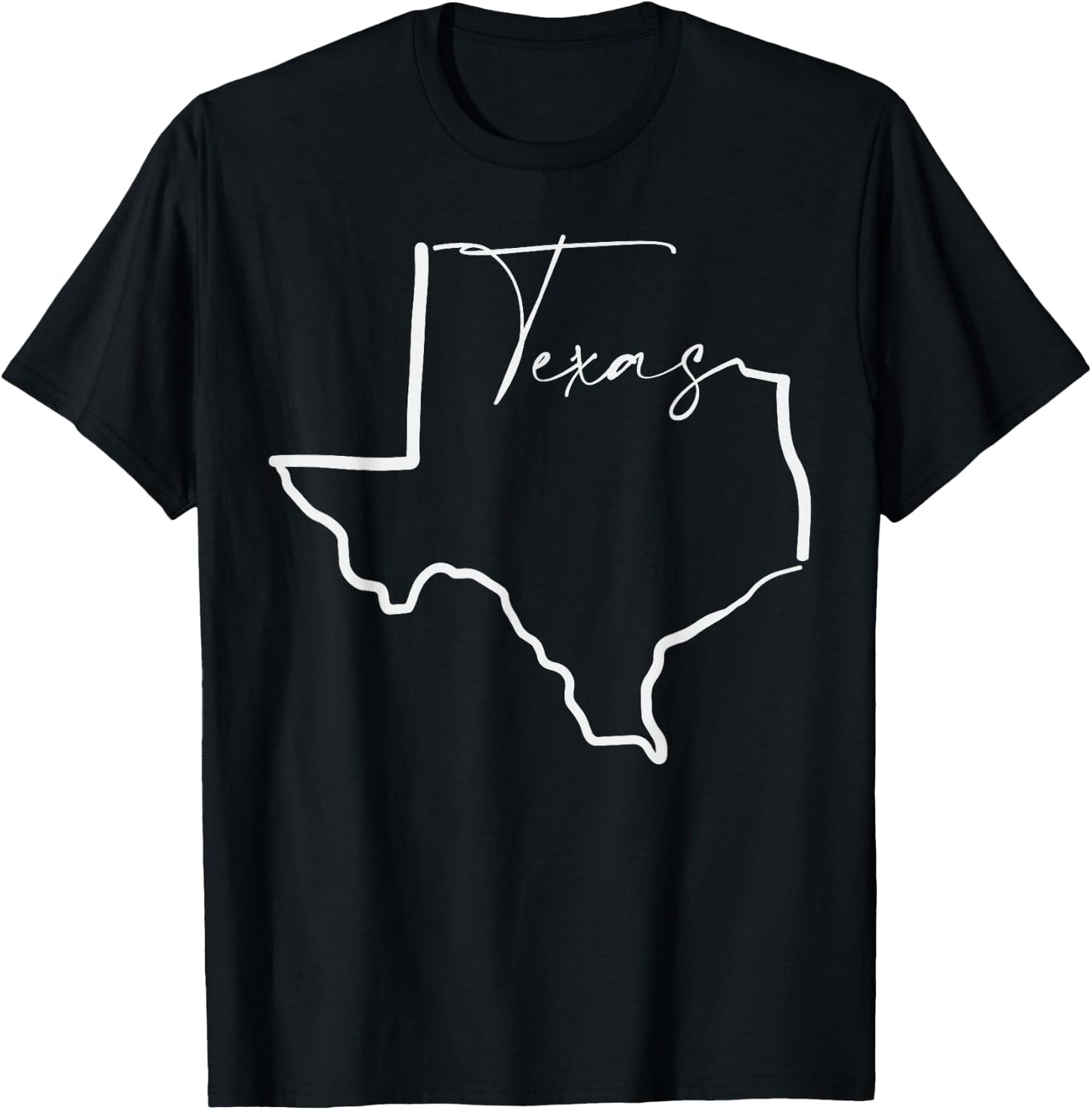 Texan Gifts Texas Shirt Texas Graphic . Men TX T-Shirt - T-Shirt | Black