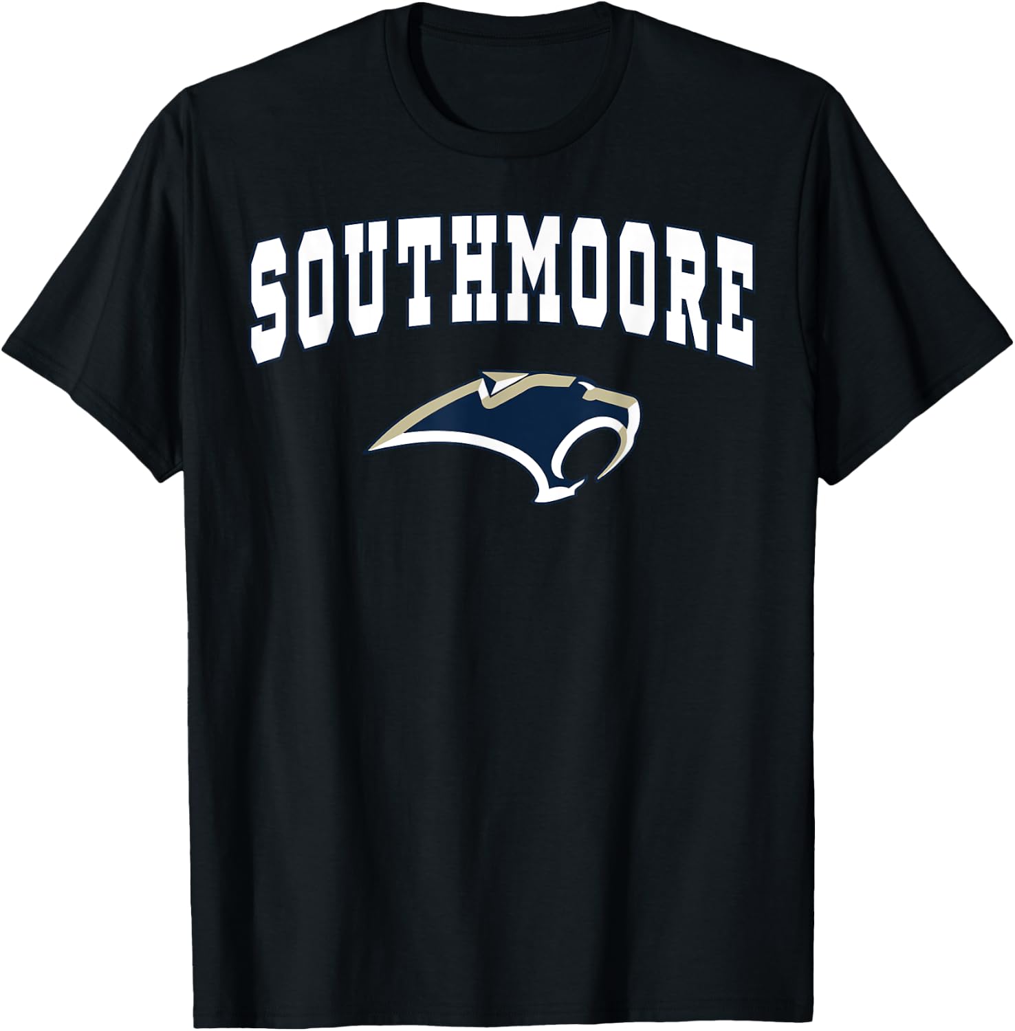 Southmoore High School Saber Cats C2 T-Shirt - T-Shirt | Black