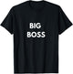 Big Boss Shinjo Newfall Big Boss T-Shirt - T-Shirt | Black